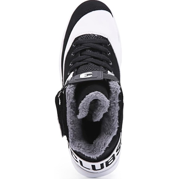 Men's High Top Fashion Sneakers Outdoor Casual Sport Training Leather Shoes-8 - Picture 3 of 8